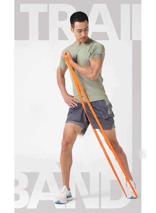 Calliven Resistance Band Strength Fitness Yoga Pull Band 16KG/35 lbs (Blue) - Image 3