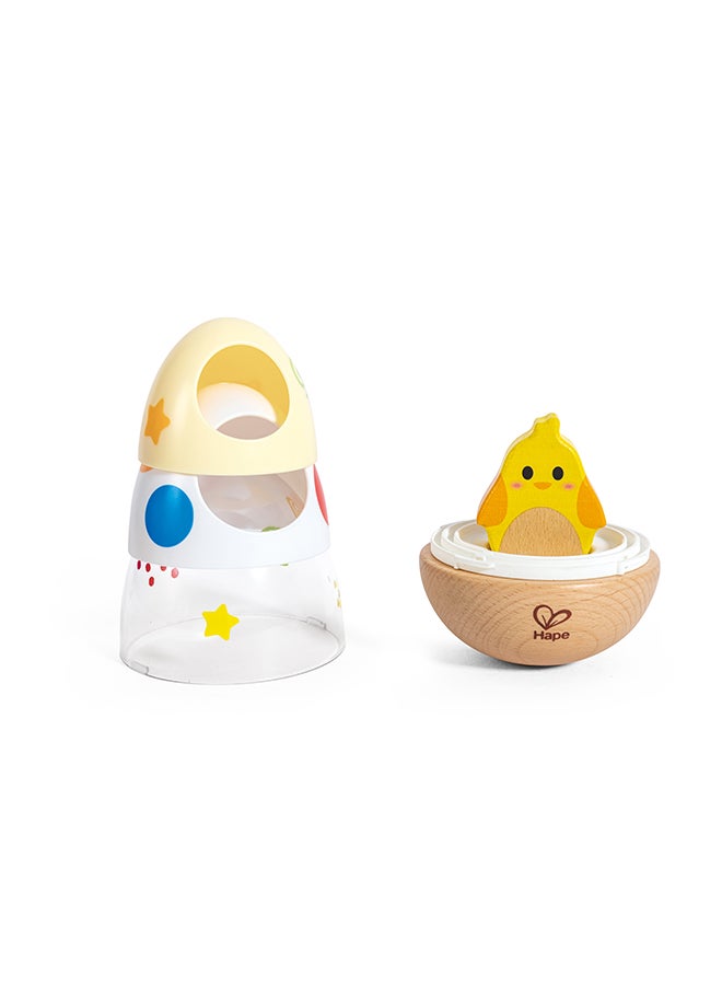 Hape مجموعة هابي ووبل وندر بيضة متداخلة - 5 قطع - Image 3