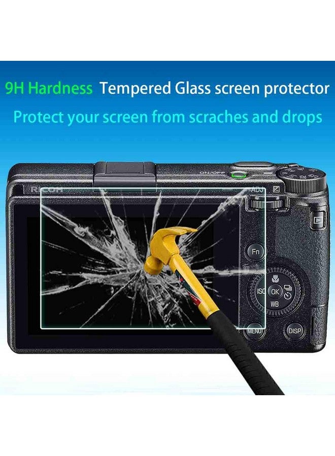 ULBTER Gr Iii Screen Protector For Ricoh Gr Iii Digital Camera 0.3Mm 9H Hardness Tempered Glass Ricoh Griii Screen Saver Edge To Edge Protection Antiscrach Antifingerprint Antibubble [3 Pack] - Image 5