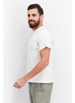 Men Crew Neck Short Sleeve Plain T-Shirt, White - pzsku/ZCEB81D5148F36C9DB2EFZ/45/_/1737641743/f538a488-ad5d-46d1-bf27-33f57f9afaba