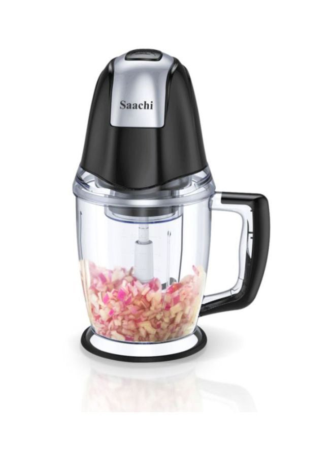Saachi Mixed Meat And Vegetable Chopper 1500 L 300 W NL-CH-551 Black/Clear - Image 3