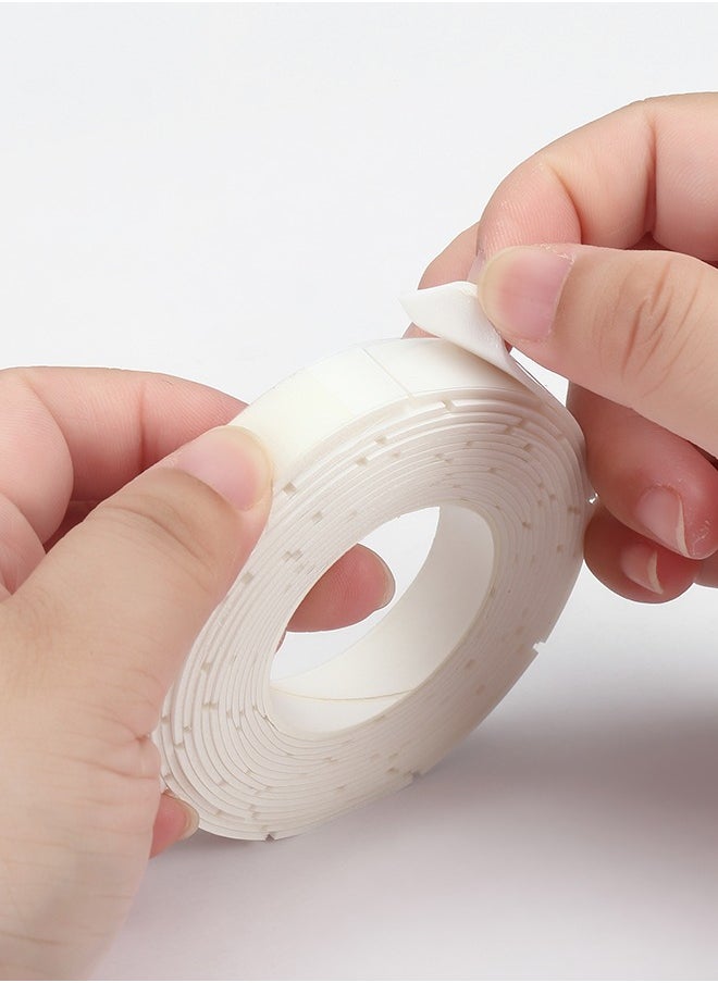 LAWAZIM - Snail Strong Foam Cotton Double Face Adhesive with Cut-1.2cmx2.5m- Waterproof Tear-Resistant Pre-Cut Double-Sided Tape for Wall Mounting Securing Objects Picture Hanging Craft Projects and DIY Repairs - Image 1
