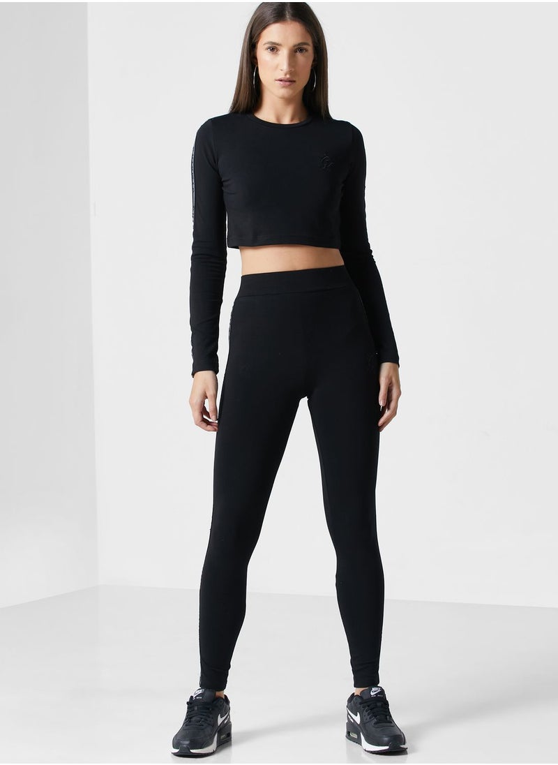Gym King - Logo Cropped T-Shirt - Image 1