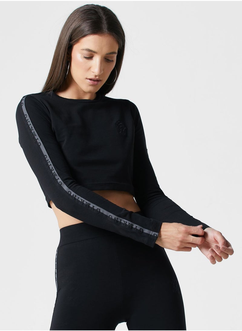 Gym King - Logo Cropped T-Shirt - Image 1