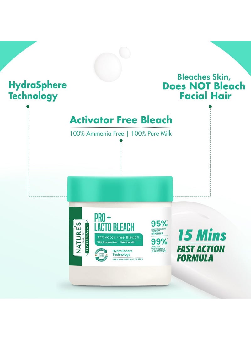 Nature's Essence NATURES ESSENCE Lacto Bleach Cream, Milky White, 100g - Image 4