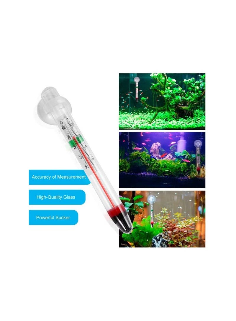 BOYU Aquarium Fish Tank Water Temperature Thermometer Scale 3Pc - Image 3