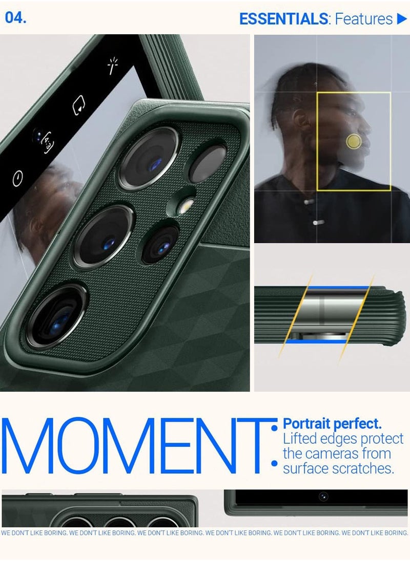 Caseology - Parallax for Samsung Galaxy S23 ULTRA Case Cover - Midnight Green - Image 1