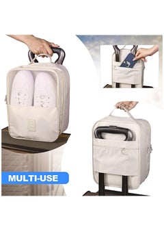 Arabest 2 Piece Travel Shoe Bag, Travel Shoe Bag, Portable Shoe Packing Box for Travel and Everyday Use, Shoe Organiser with Handle  - Image 2