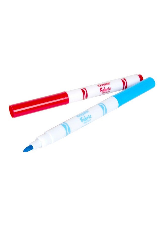 Crayola Fabric Marker Classpack, Ten Assorted Colors, 80/Box - Image 4