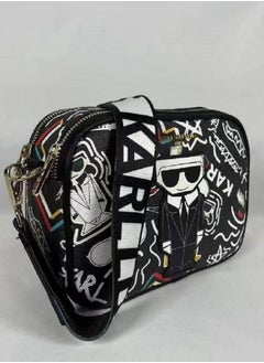 Karl Lagerfeld Paris Karl Lagerfeld Maybelle Double Zip Charm Crossbody  - Image 2