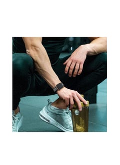 ten.tech Silicone Sport Band for Apple Watch Ultra/Ultra 2 49mm 45mm 44mm 42mm, Waterproof Breathable Soft Silicone Sport Band for iWatch Ultra SE 8/7/6/5/4/3/ 2/1, from Tin Tech Black & gray  - Image 5