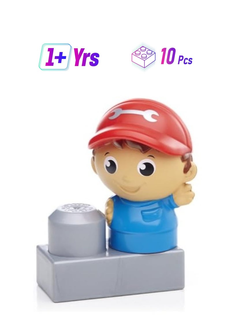 Mega Bloks MEGA BLOKS Block Buddies Semi Blind Packs - Lil Mechanic 