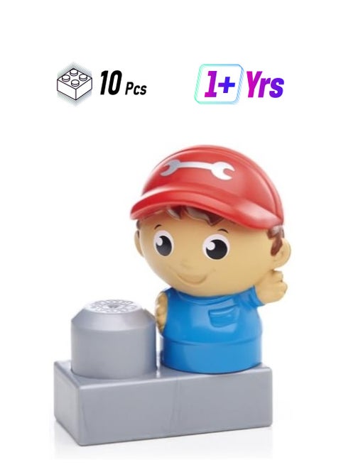MEGA BLOKS Block Buddies Semi Blind Packs - Lil Mechanic