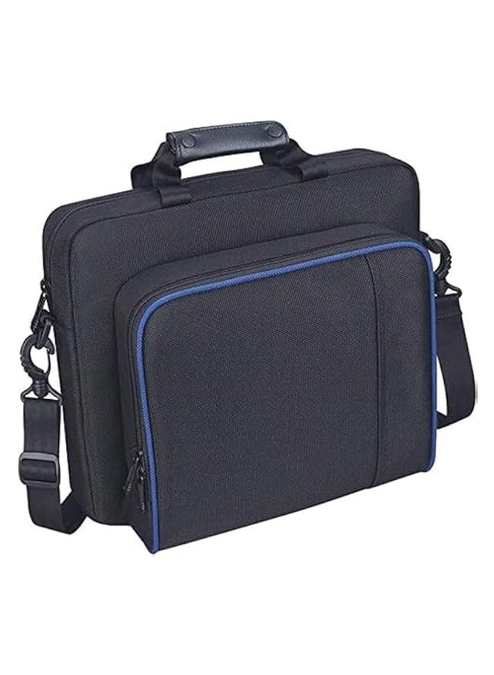 بروماس حقيبة حمل، حقيبة حمل للتخزين أثناء السفر، حقيبة كتف واقية لملحقات وحدة التحكم بالنظام النحيف، حقيبة واقية مقاومة للماء - Image 1