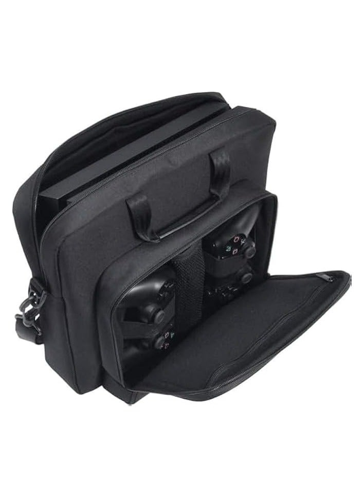 بروماس حقيبة حمل، حقيبة حمل للتخزين أثناء السفر، حقيبة كتف واقية لملحقات وحدة التحكم بالنظام النحيف، حقيبة واقية مقاومة للماء - Image 3