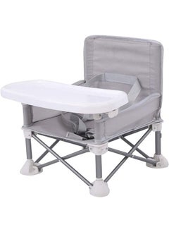 Arabest Removable Portable Children's Dining Chair Portable Booster Seat Beach Booster Seat Travel Belt Tray Booster Seat  - Image 1
