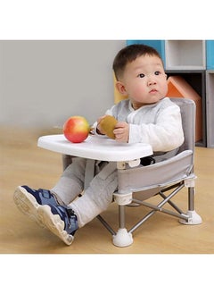 Arabest Removable Portable Children's Dining Chair Portable Booster Seat Beach Booster Seat Travel Belt Tray Booster Seat  - Image 2