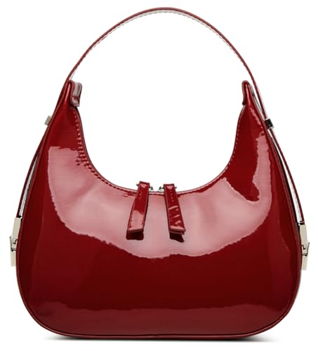 Caistre Women's Crescent Shoulder Bags Retro Y2k 90s Hobo Handbags Top Handle Y2k Underarm Bag Fashion Clutch Purses - Image 1