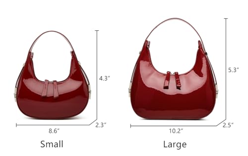 Caistre Women's Crescent Shoulder Bags Retro Y2k 90s Hobo Handbags Top Handle Y2k Underarm Bag Fashion Clutch Purses - Image 2