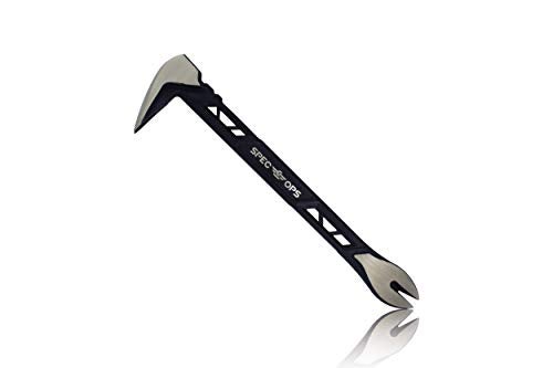 Spec-Ops Spec Ops Tools 10" Nail Puller Cats Paw Pry Bar, High-Carbon Steel, 3% Donated to Veterans - Image 1