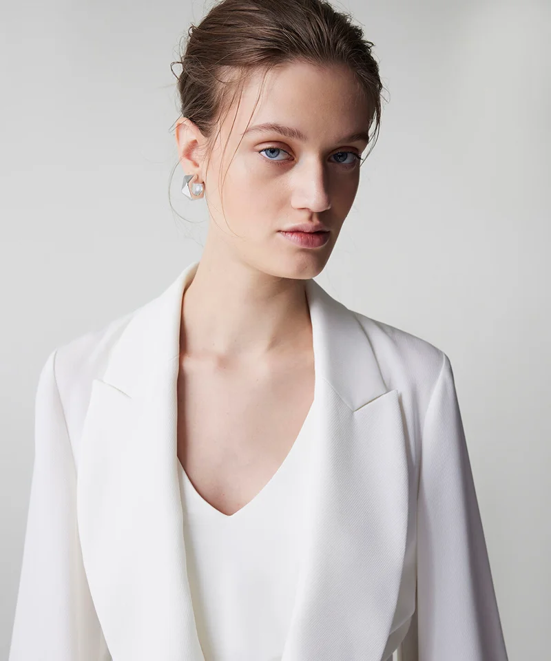ابيكول Tie Waist Blazer