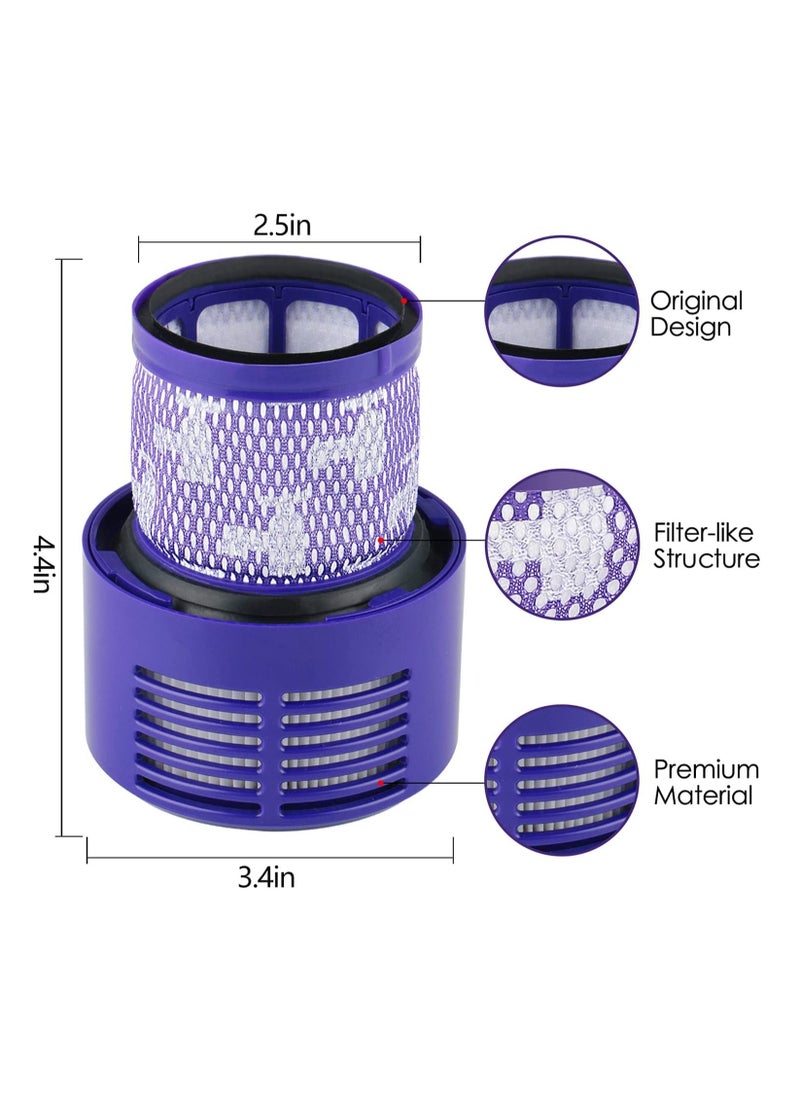 KASTWAVE Vacuum Filter Replacements Washable Compatible V10 SV12 Cyclone Animal Absolute Total Clean Vacuum Cleaner 2 Pack  - Image 4