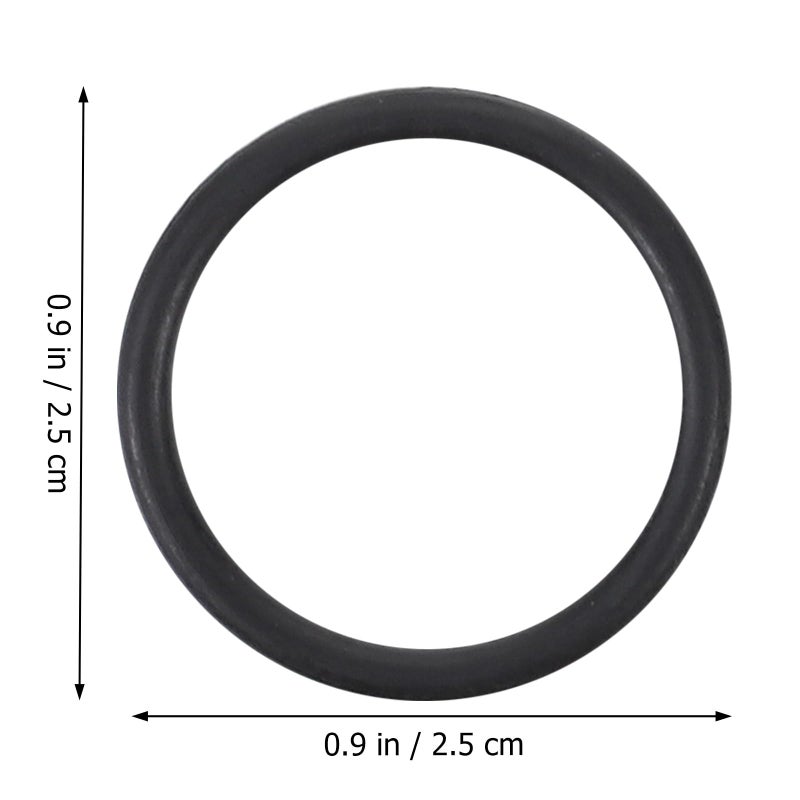 Black Rubber Sealing Ring Kit 150pcs Automotive Plumbing Gasket O Ring Washer Set - Image 3