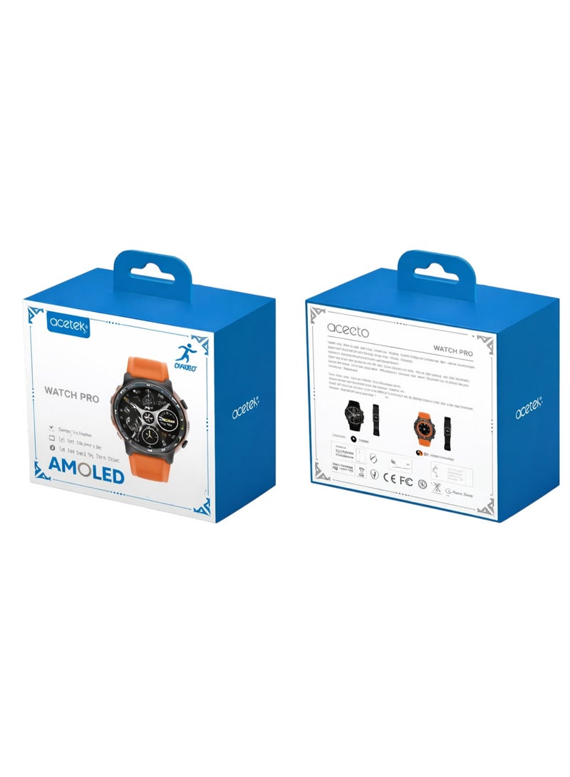 Oteeto Watch 7 Pro Smart Watch with 1.43-Inch AMOLED Display, Bluetooth Calling, Health Monitoring, Sports Modes, Long Battery Life - Black - Image 5