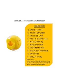 KASTWAVE Jaw Line Exerciser Ball, Female Facial Grooming Tool Men Slimming Neck Conditioning Facial Exercise Shaper Double Chin Elimination Tool  - Image 5