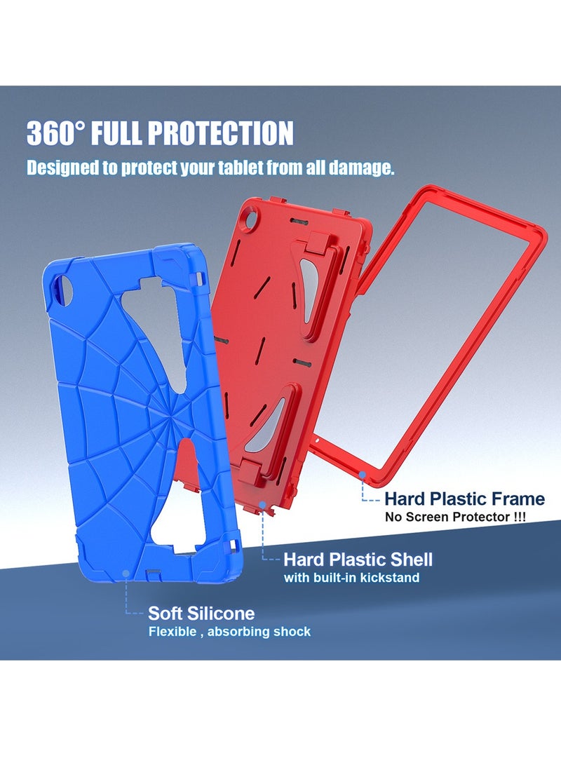 غطاء حماية للأطفال Samsung Galaxy Tab A11 Plus 2025 / A9 Plus [SM-X210 / X216 / X218] مقاس 11 بوصة - غطاء واقي ضد الصدمات مع حزام كتف وحامل قائم للأطفال  تعبئة المجموعة - Image 5
