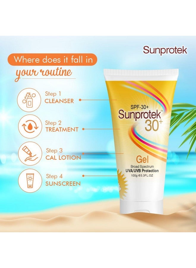 Salve Sunprotek Matte Look Sunscreen SPF30 PA+++ For Oily or Acne prone skin, Paraben & Sulphate free For Women And Men - 100gm (Pack of 4) - Image 4