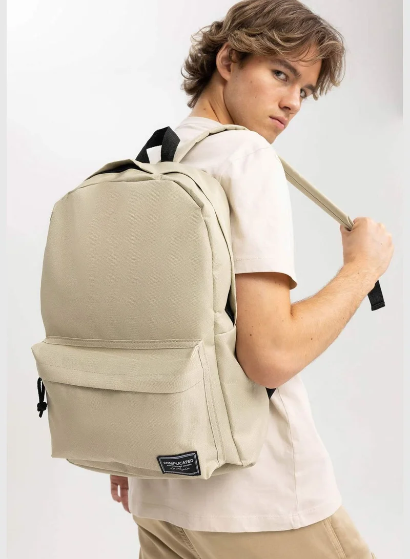 DeFacto Label Print Big Backpack