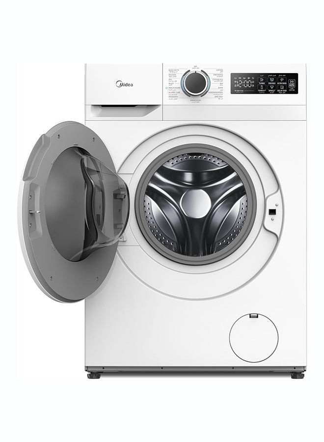 Midea 7Kg Front Load Washing Machine, BLDC Inverter Motor, 1200 RPM, Digital LED Display, 15 Programs with Drum Clean, White, MF110W70BW-GCC 7 kg 7 kg MF110W70BW-GCC White - Image 2