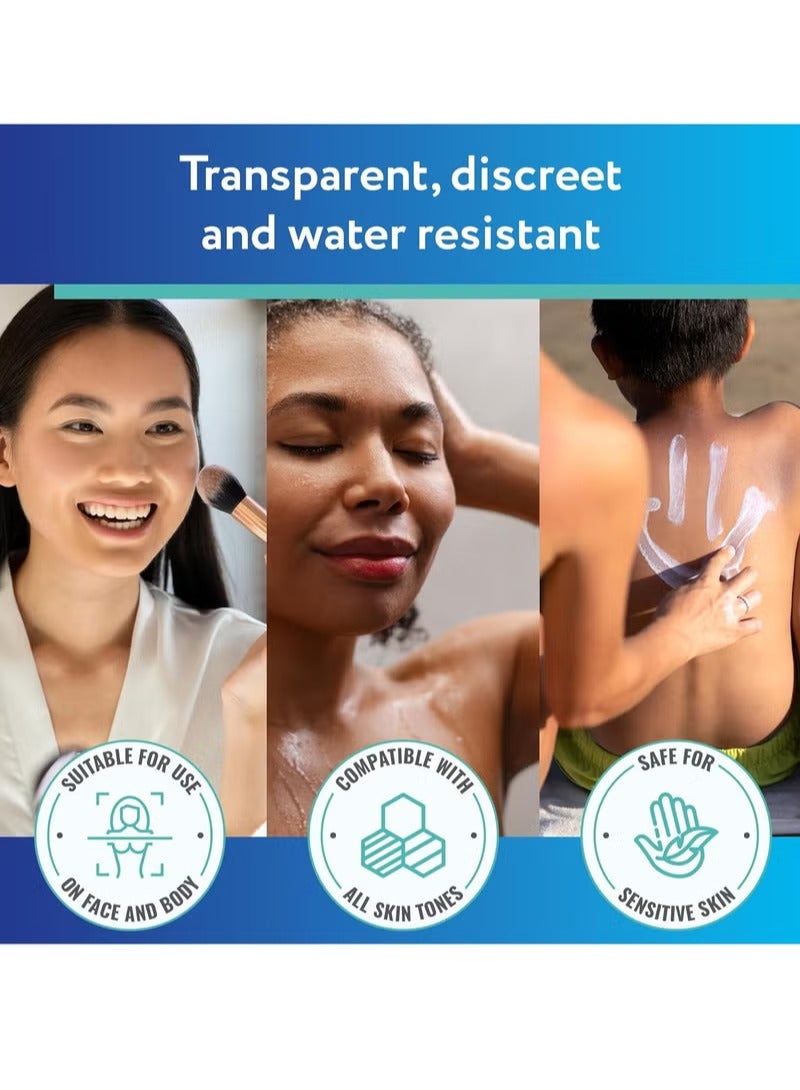 سكار أواي شرائح سيليكون شفافة لعلاج الندبات من سكار أواي، لون أبيض، 6 قطع - Image 4