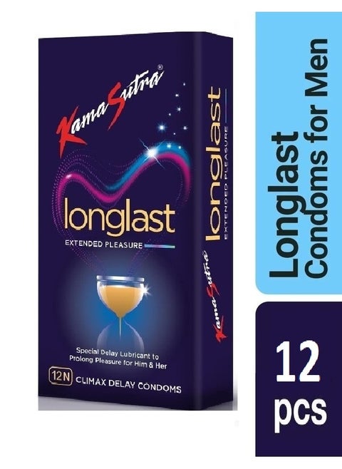 Long Last Extended Pleasure Climax Delay Condoms 12N