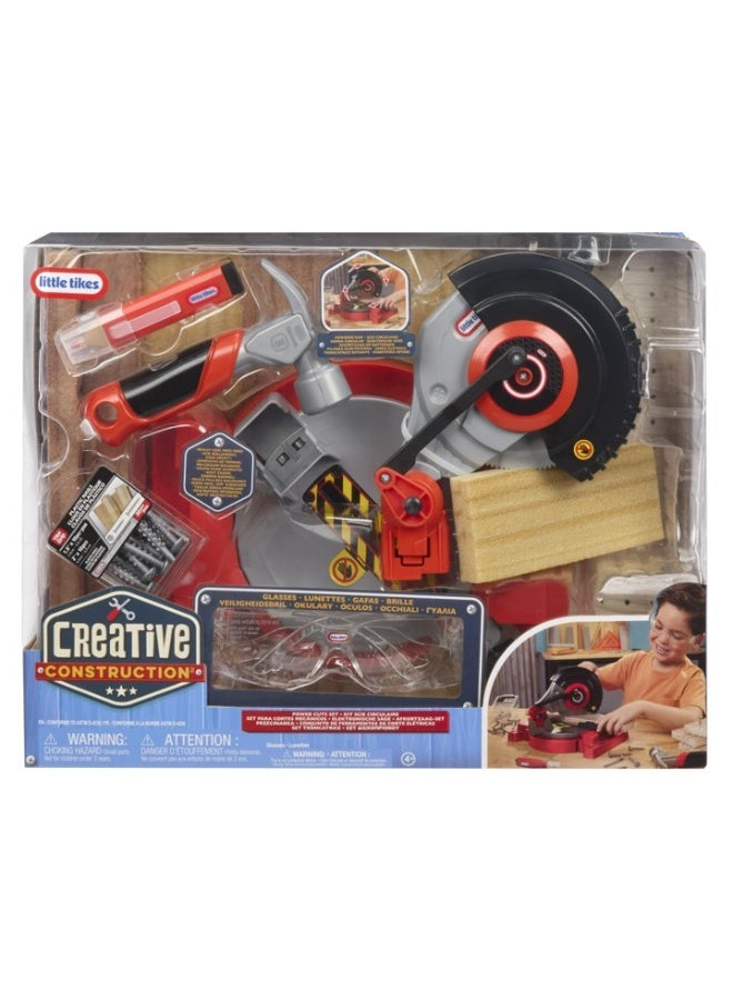Little Tikes Creative Construction Power Cuts Set - Image 2