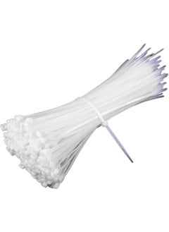 POWER HUB POWER HUB Nylon Cable Ties 100 X 25 mm 300 PiecesSelf Locking Heavy Duty Strong Zip WhiteNatural Color  - Image 1