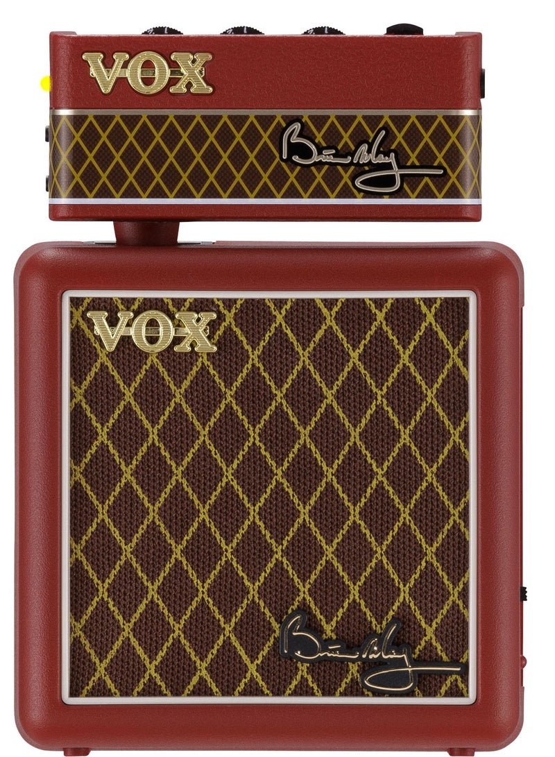 Vox AP-BM | amPlug Signature Series | Practice & Mini Amps | Brian May Limited Edition | AC30 Treble Booster Modeling | Stereo Delay Phaser Chorus | Built-In Rhythms | Red Special Inspired Finish - Image 2