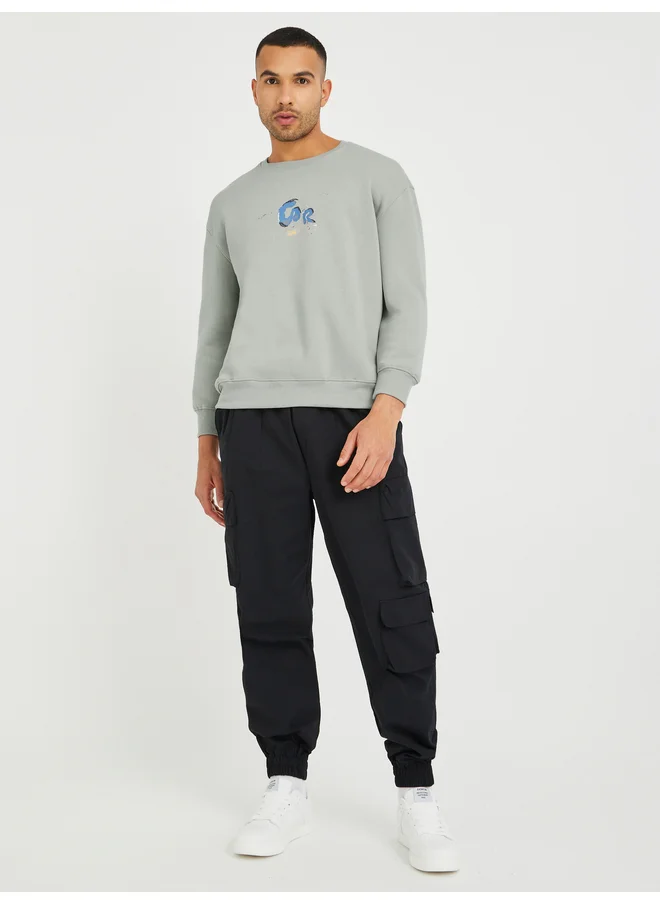 Fort Collins Fort Collins Graphic Print Regular Fit Cotton T-Shirt