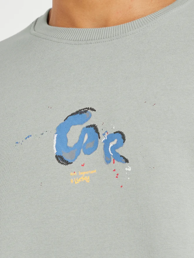 Fort Collins Fort Collins Graphic Print Regular Fit Cotton T-Shirt