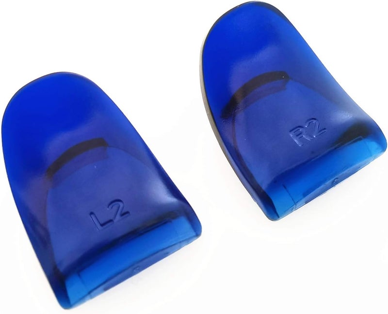 Asokex L2 R2 Ps4 Trigger Extenders (2 Pairs L2 R2 Triggers, 4pcs Joystick Cap, 2 Pairs LED Light Bar Decal) for Ps4 Controller(Blue) - Image 2