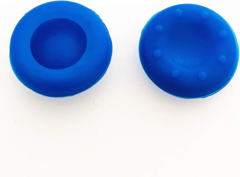 Asokex L2 R2 Ps4 Trigger Extenders (2 Pairs L2 R2 Triggers, 4pcs Joystick Cap, 2 Pairs LED Light Bar Decal) for Ps4 Controller(Blue) - Image 3
