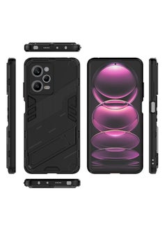 يوارب كينج Redmi Note 12 برو 5G الأسود الهاتف الخليوي قذيفة واقية من الصدمات  - Image 2
