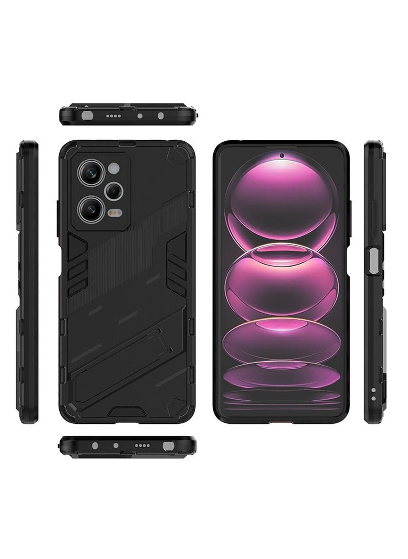 يوارب كينج Redmi Note 12 برو 5G الأسود الهاتف الخليوي قذيفة واقية من الصدمات  - Image 2