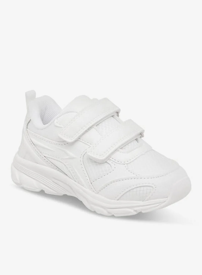Dash Unisex Panelled School Shoes with Hook and Loop Closure