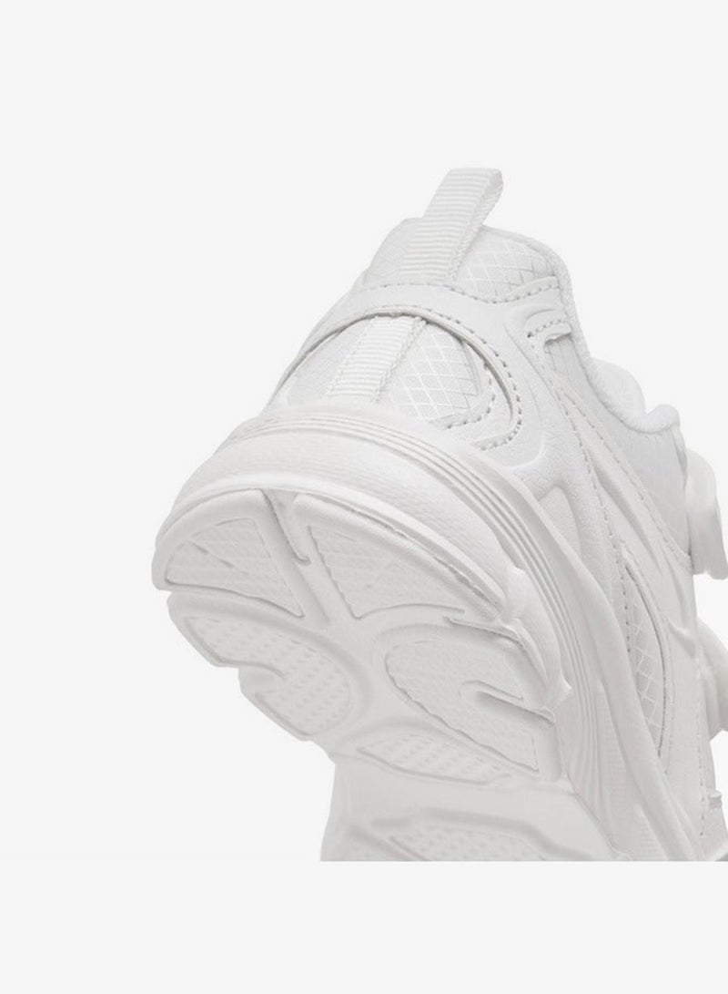 Dash Unisex Panelled School Shoes with Hook and Loop Closure - Image 5