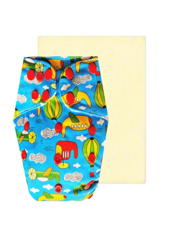 Dumbledo Elite Cloth Diaperwith Magical Soaker (Pack of 1) | Soft & Gentle | Breathable | Travel Friendly | All-Day Wear | 3 Months - 3 Years | Unisex Baby - Image 1