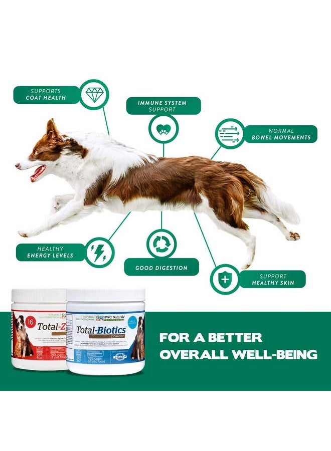 NWC Naturals Twin Pack  Probiotics And Digestive Enzymes For Dogs And Cats One TotalZymes And One TotalBiotics 8Ounce - Image 3