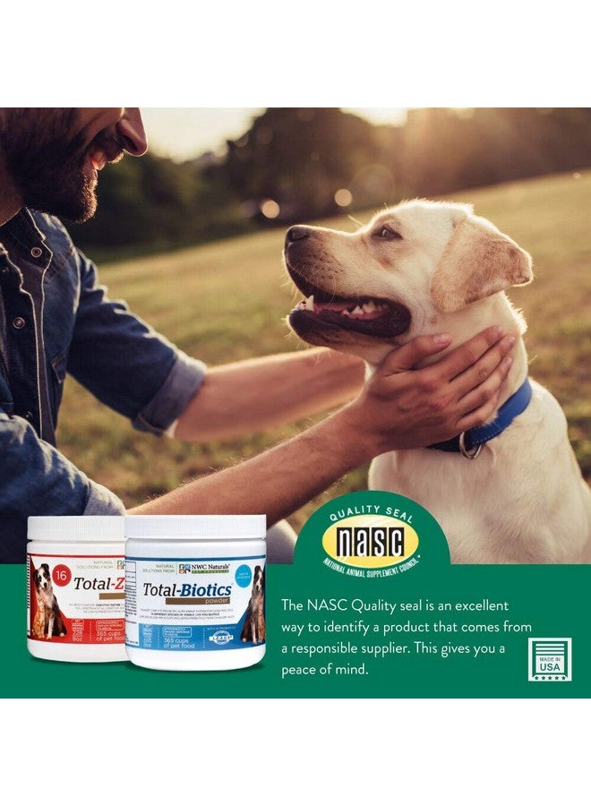 NWC Naturals Twin Pack  Probiotics And Digestive Enzymes For Dogs And Cats One TotalZymes And One TotalBiotics 8Ounce - Image 2