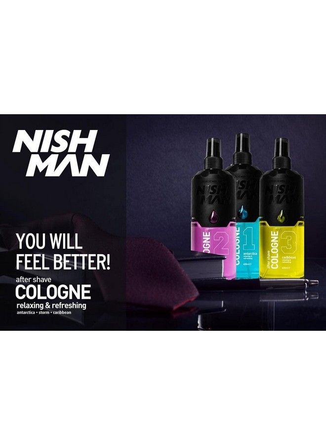 NISHMAN سلسلة بعد الحلاقة (08 سن سنس 400 مل) - Image 5